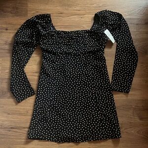 Abercrombie & Fitch Emerson Long Sleeve Mini Dress (M) FINAL SALE